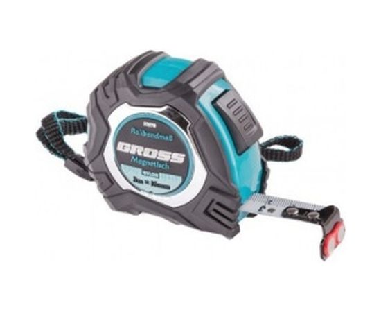 Рулетка Magnetisch, 3м х 16мм обрезиненный корпус GROSS 32570 