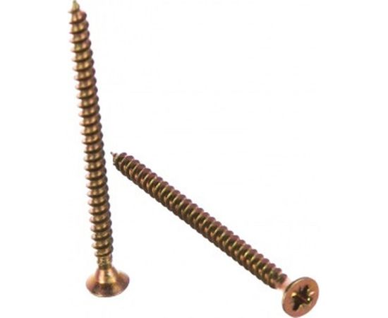 Шуруп, жёлтый цинк Крепежная техника 4,0х60 300шт 431350 БК 