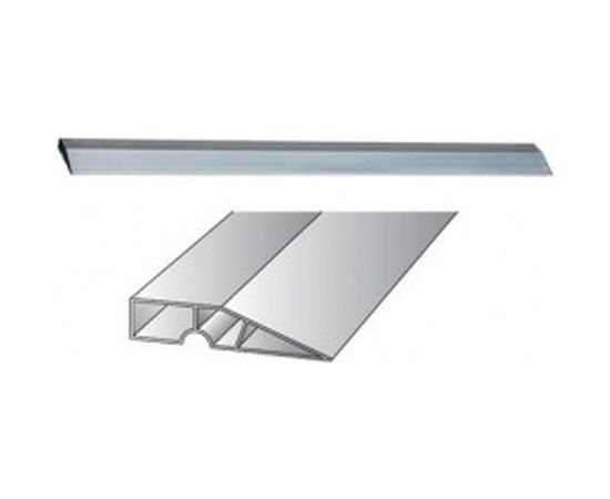 Алюминиевое трапециевидное правило с ребрами жесткости 3 м СИБРТЕХ 89605 