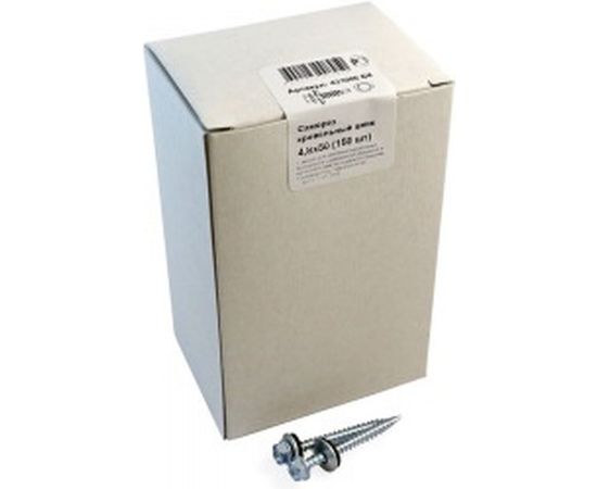 Кровельный саморез крепежная техника цинк 4.8х50 мм, 150 шт 431006 БК 