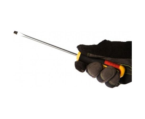 Шлицевая отвертка с трехкомпонентной рукояткой 1.2x6.5х150мм Энкор 19616 