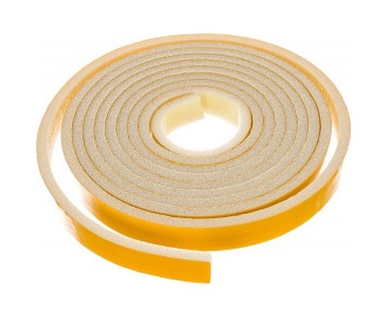 Уплотнитель для окон самоклеящийся СИБРТЕХ 8x8 мм, 14 м 93858 