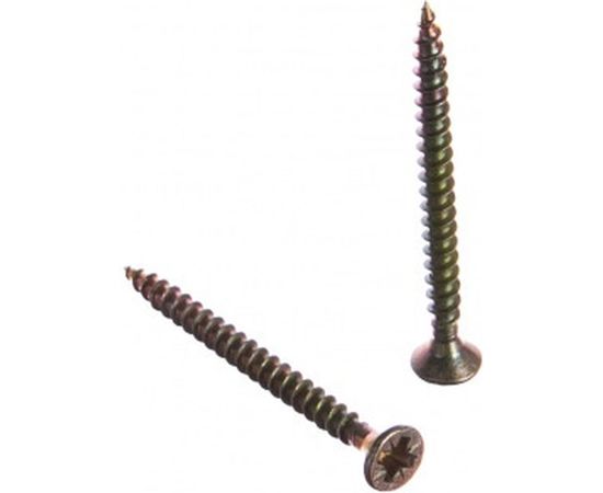 Шуруп, жёлтый цинк Крепежная техника 3,5х40 650шт 431326 БК 