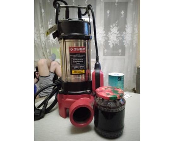 Фекальный погружной насос Зубр НПФ-1100-Р – изображение 14