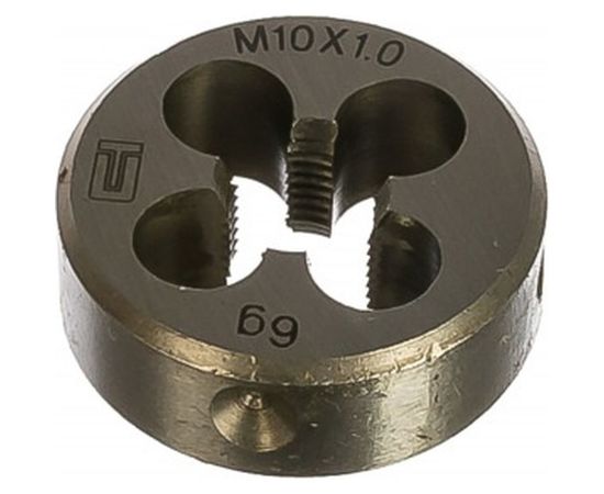 Плашка М10 х 1,0 мм СИБРТЕХ 77024 – изображение 2