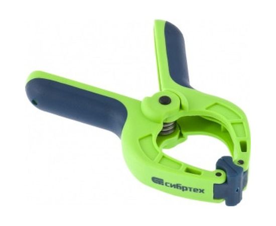 Клещеобразная струбцина, пл, корп 2-х комп, рукоятки, усиленная пружина, 1-1/4 СИБРТЕХ 20782 – изображение 2