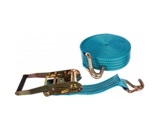 Стяжка для груза с храповиком 4500кг, лента 10м х 50мм MEGAPOWER M-73410H – изображение 2