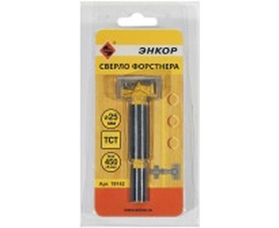 Сверло Форстнера ТСТ для ДСП, 25 мм Энкор 19142 – изображение 3