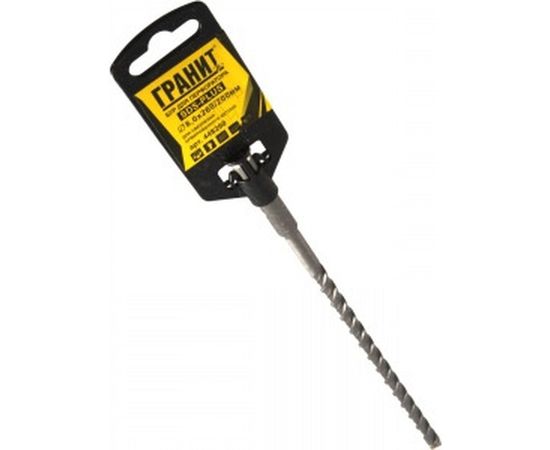 Бур Quadro-X (8.0х260/200 мм; SDS-plus) ГРАНИТ 448260 – изображение 3