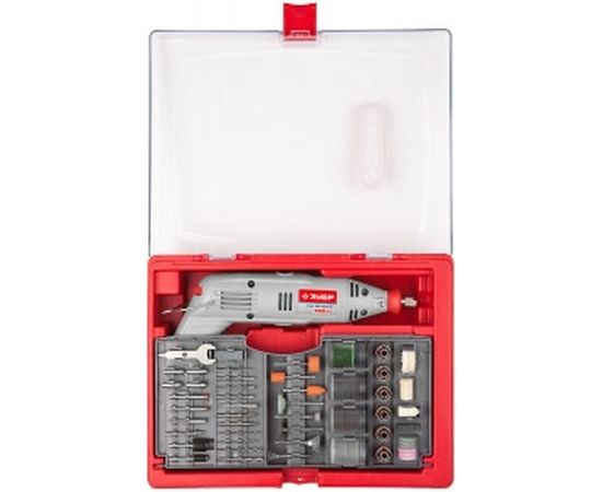 Гравер ЗУБР ЗГ-130ЭК + 176 предметов H176 – изображение 3