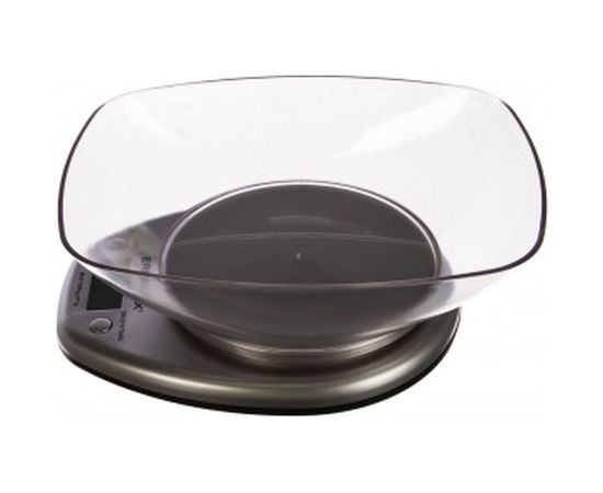 Кухонные весы ERGOLUX ELX-SK04-C03 серые металлик до 5 кг со съемной чашей 13431 – изображение 3