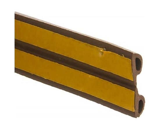 Уплотнитель СИБРТЕХ, 12 м, профиль P, коричневый, 93946 – изображение 5