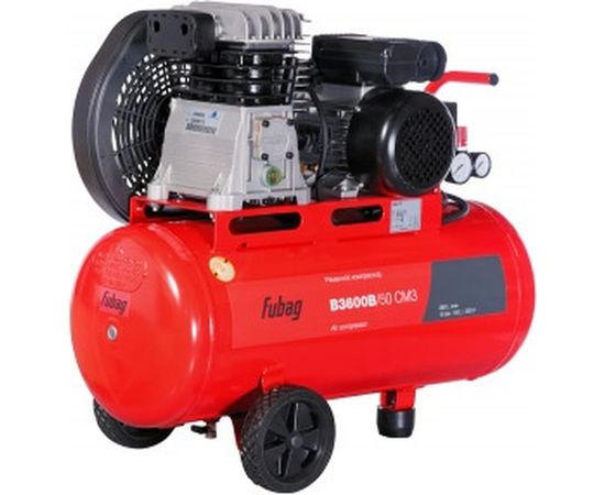 Компрессор FUBAG B3600B/50 CM3, 360 л/мин, 50л, 10бар, 2.2кВт  61431371 