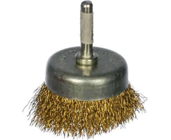Корщетка чашечная для дрели со шпилькой (50 мм) КУРС 38466 