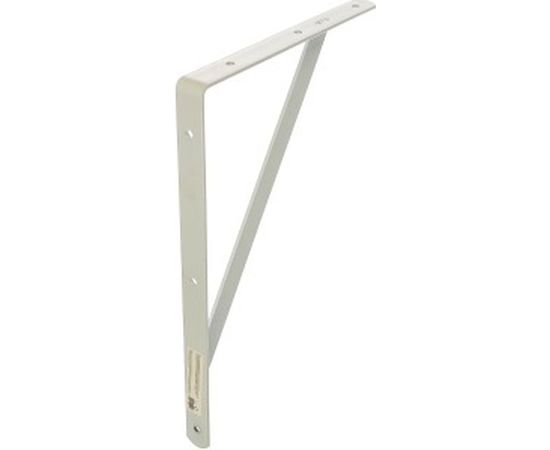 Усиленный кронштейн СИБРТЕХ 400х280х30х4 мм белый 94047 