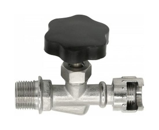 Кран игольчатый KI14-BVG байонет с гайкой - наружная резьба 1/4" CONCORDE 6619296 