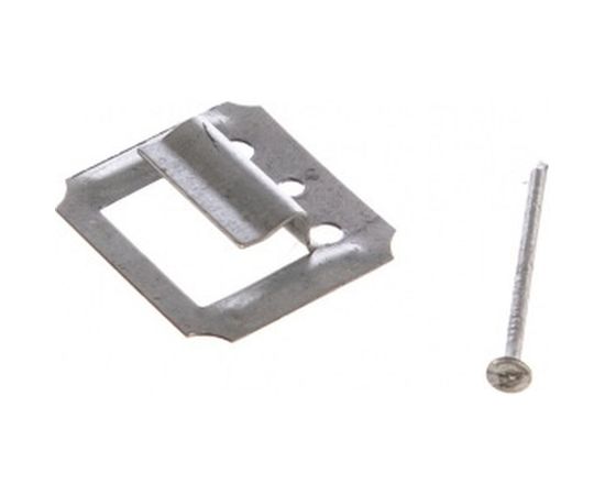 Кляймер №4 СИБРТЕХ оцинкованный с гвоздями, 100шт 46574 