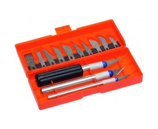 Набор ножей для резьбы по дереву, 13 лезвий Hobbi 40-3-916 