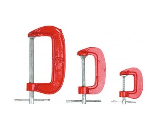 Набор струбцин (тип G, 3 штуки) Top Tools 12A375 