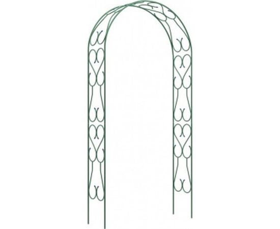 Садовая разборная арка Россия Узорная широкая 2,5х0,38х1,2м 69125 