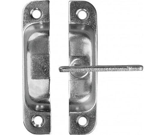 Форточная завертка Россия ЗФ2 покрытие белый цинк 37711 