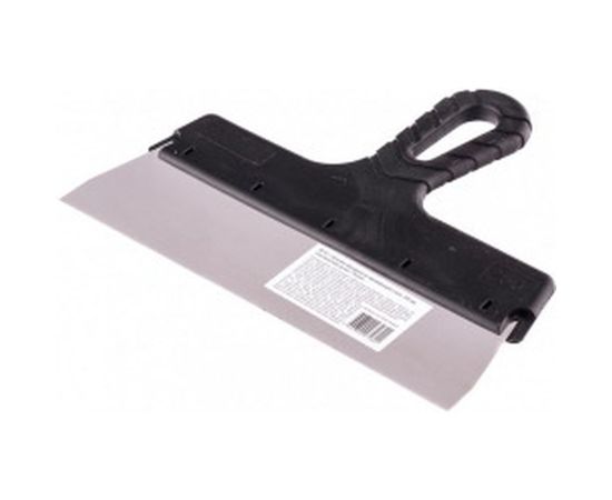 Фасадный шпатель из нержавеющей стали Россия 250 мм пластмассовая ручка 85151 – изображение 2