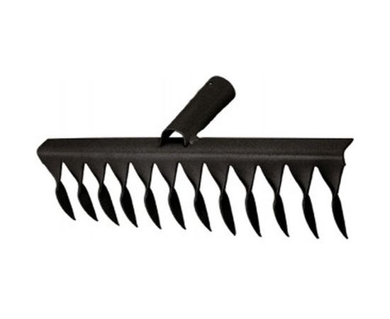 Витые 14-зубые грабли 360мм без черенка СИБРТЕХ 61752 – изображение 2