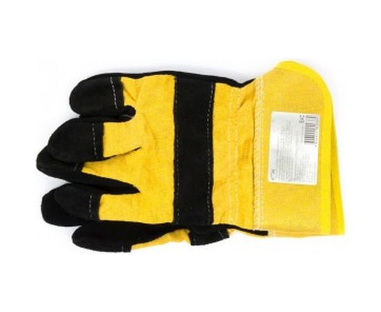 Спилковые комбинированные перчатки Россия 67736 – изображение 2