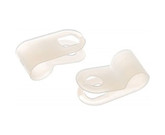 Нейлоновая скоба FORTISFLEX СНК 5 белый 100шт 66444 – изображение 2