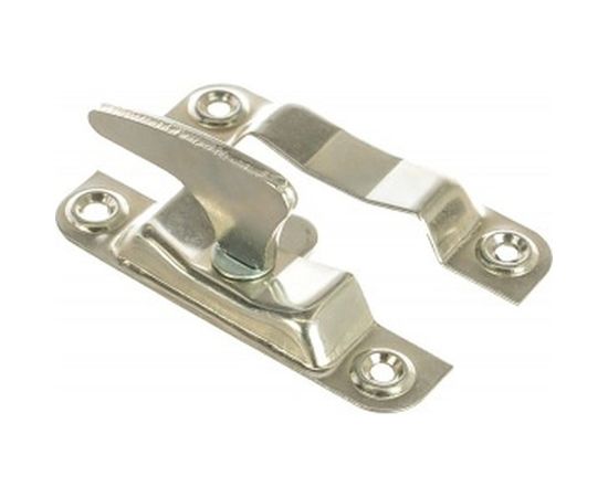 Форточная завертка Россия ЗФ2 покрытие белый цинк 37711 – изображение 2