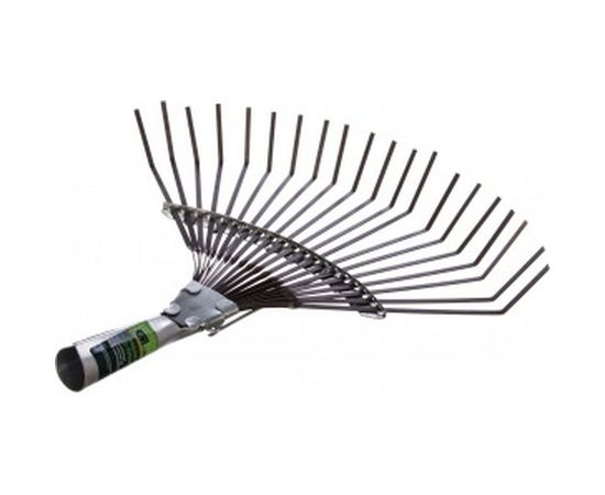 Веерные грабли без черенка, 20 зубьев СИБРТЕХ 61778 – изображение 2