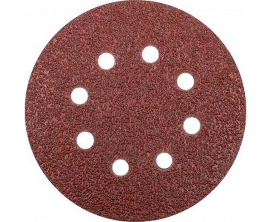 Наждачный круг Курс с липучкой с отверстиями 125 мм 5 шт. Р36 39781 – изображение 2