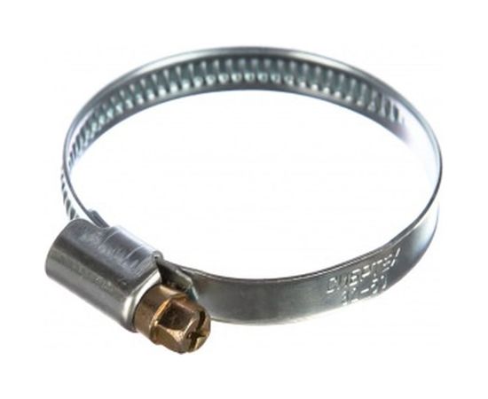 Металлические хомуты СИБРТЕХ, стандартное болтовое крепление, 32-50мм, 2шт, ширина 9мм, 47660 – изображение 2