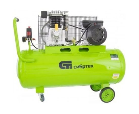 Воздушный компрессор СИБРТЕХ КР-2200/100 58042 – изображение 2