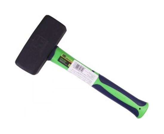 Кувалда СИБРТЕХ 2000 г фибергласовая обрезиненная рукоятка 10918 – изображение 2