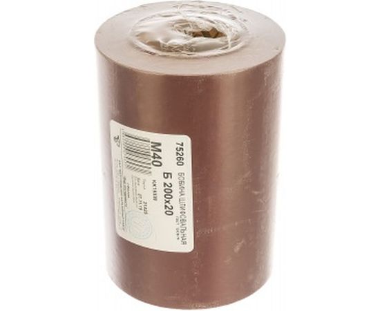 Шкурка водостойкая на тканевой основе, KK18XW (зернистость М40/P400, бобина 200 мм, 20 м) Россия 75260 – изображение 2