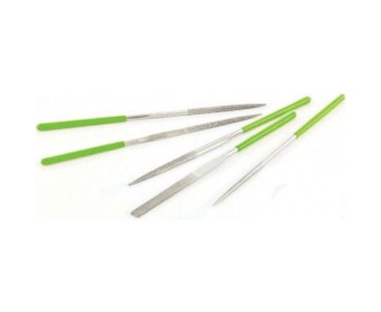 Набор алмазных надфилей 140х50х3, 5шт СИБРТЕХ 158307 – изображение 3