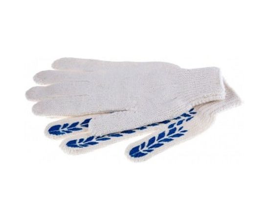 Перчатки х/б с ПВХ-покрытием "Протектор" 7 класс СИБРТЕХ 67704 – изображение 3