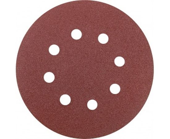 Наждачный круг Курс с липучкой с отверстиями 125 мм 5 шт. Р100 39785 – изображение 3