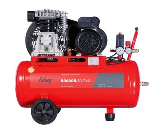 Компрессор FUBAG B3600B/50 CM3, 360 л/мин, 50л, 10бар, 2.2кВт  61431371 – изображение 3