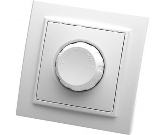 Выключатель STEKKER диммируемый, 220V, 600W, серия Эрна, белый, PSW10-9006-01 39046 