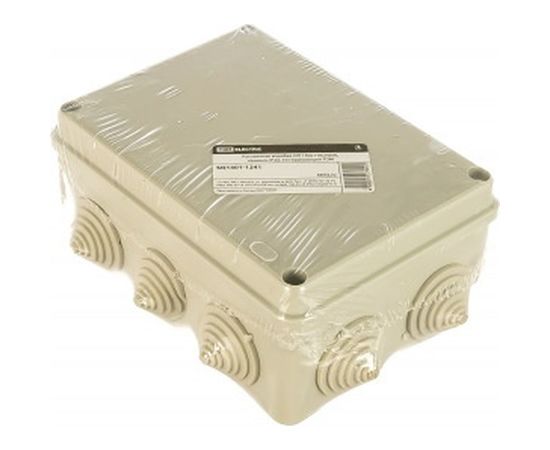 Распаячная коробка с крышкой ОП 150х110х70мм, IP44, 10 гермовводов TDM SQ1401-1241 