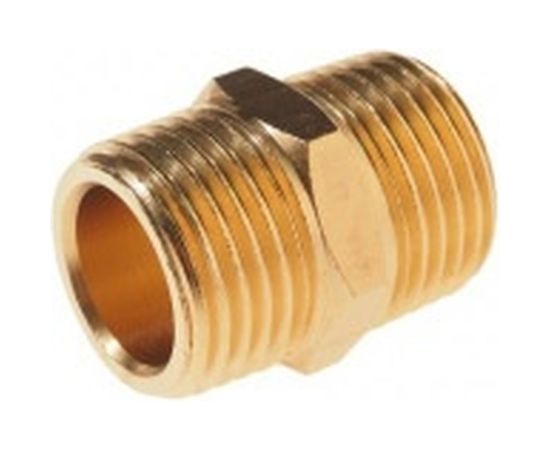 Соединитель резьбовой наружная резьба 1/2х1/2 ROCKFORCE RF-MM08/08 