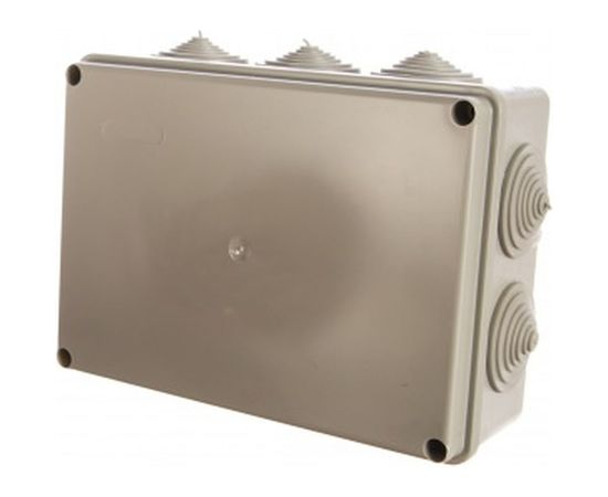 Распаячная коробка с крышкой ОП 190х140х70мм, IP44, 10 гермовводов TDM SQ1401-1243 