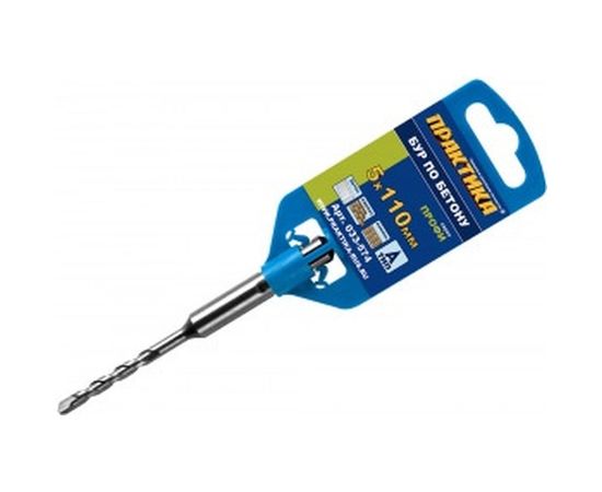 Бур по бетону SDS Plus (5х110 мм) ПРАКТИКА 033-574 