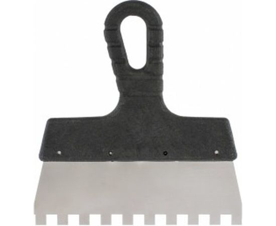 Шпатель Россия нержавеющая сталь, 200 мм, зуб 8х8 мм 85122 