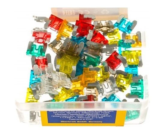 Набор предохранителей KRAFT серия MICRO, 50 шт, пласт кор KT 870017 