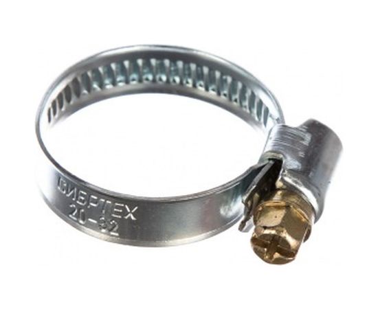 Металлический хомут СИБРТЕХ 20-32 мм 50 шт ширина 9 мм 47559 