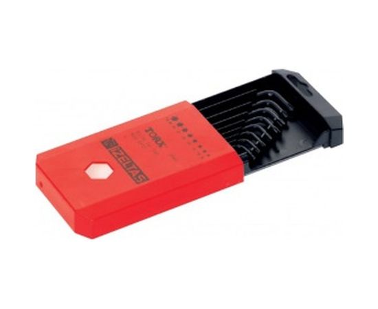 Набор ключей Г-образных TORX Т9-Т40 8 предметов IZELTAS 4910007108 