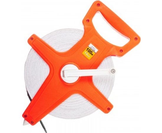 Геодезическая фибергласовая мерная лента Remocolor 100м, 13мм 15-2-100 